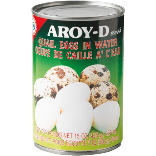 Aroy – D – Wachteleier im Wasser – 15 OZ