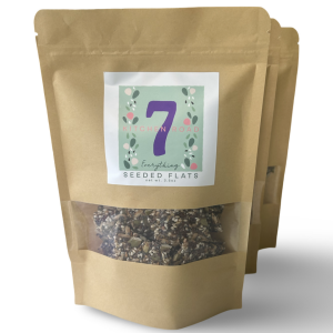 7 Kitchen Road Seeded Flats, Everything Würzmischung Packung – 12 Packungen x 3,5 Unzen Fall