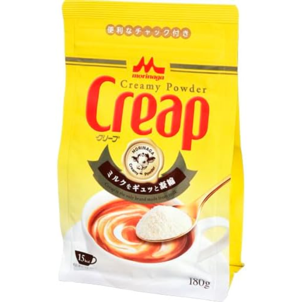 Morinaga Milch CREEP Creamer 180g Nachfüllbeutel – Hergestellt in JAPAN – Tokyo Sakura Mall