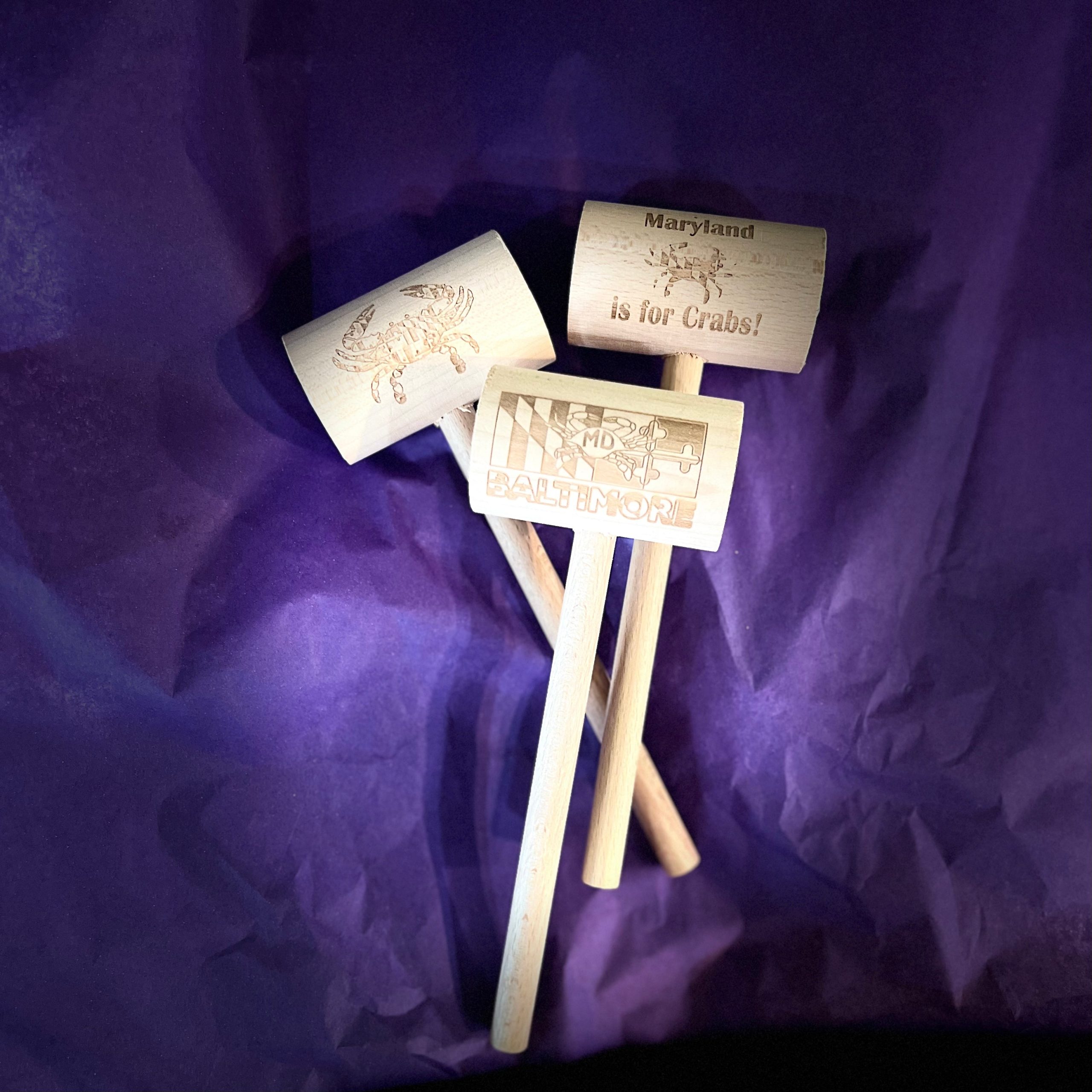 Holzkrabbe Mallets