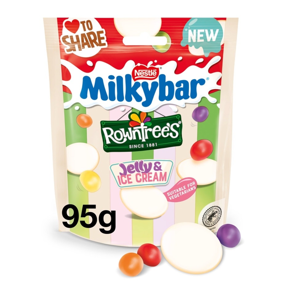 Nestle Milchige Bar Rowntrees Jelly Eiscreme