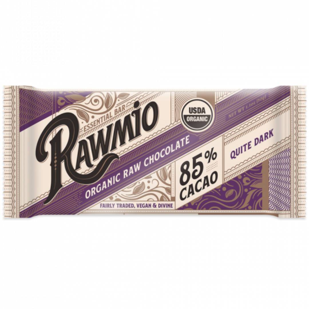 Rawmio 85% dunkle Schokolade – 15 x 1,1 oz