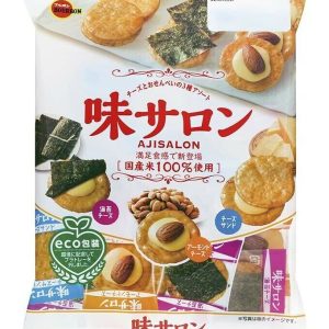 Bourbon, Aji Saron, Reis Cracker-Sortiment, Käse, Mandel & Algen, – 65g