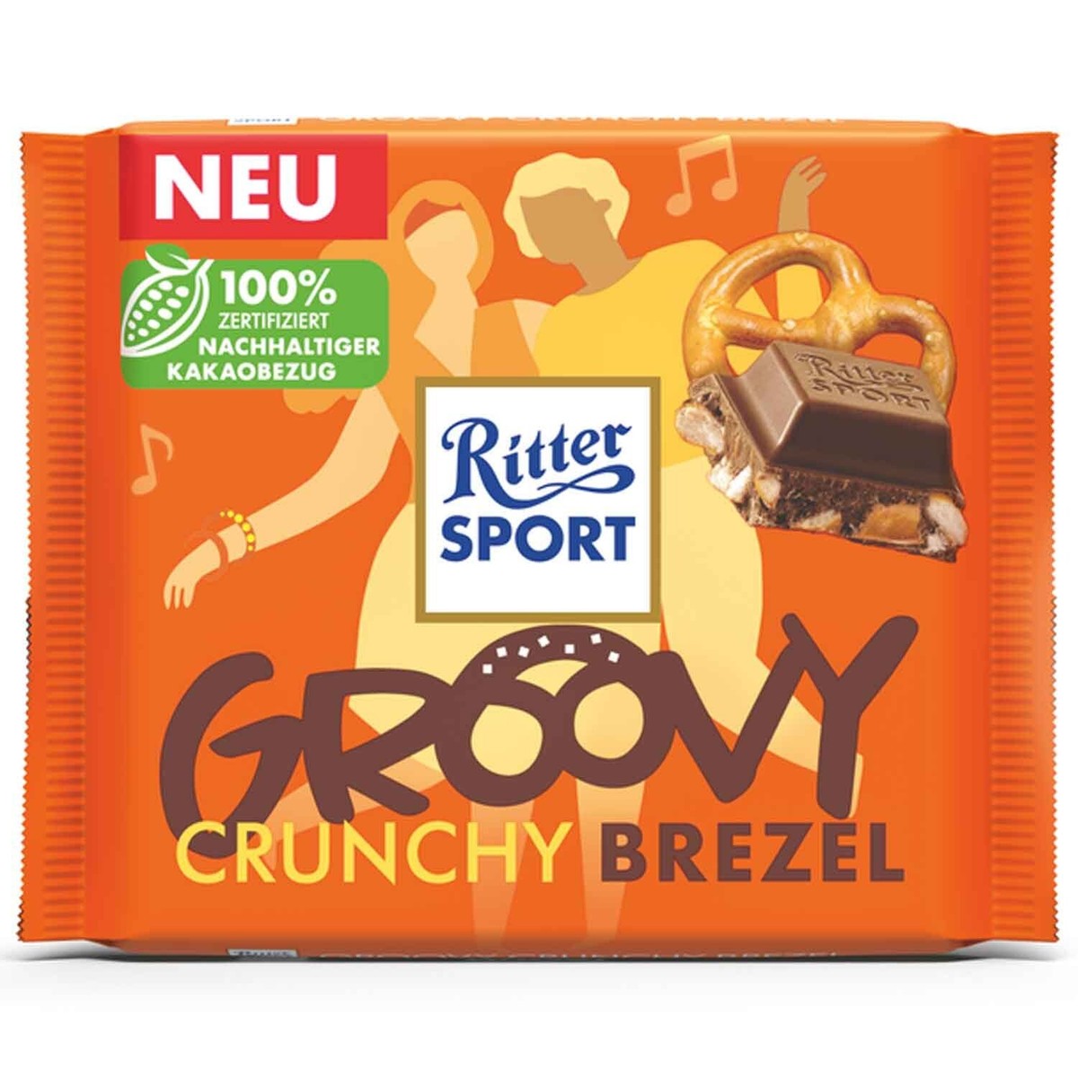 Ritter Sport Groovy knusprig Brezel