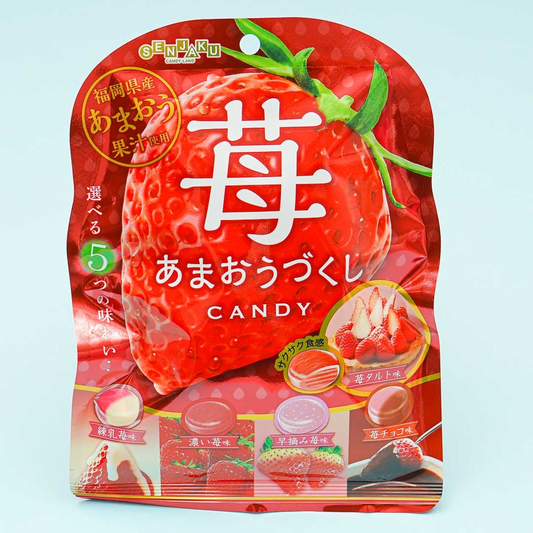 Senjaku Erdbeere Amaouzukushi Süßigkeiten
