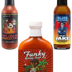 Best of Rum Infused scharfe Saucen Geschenk-Set, 2/5oz, 1/5.7oz.