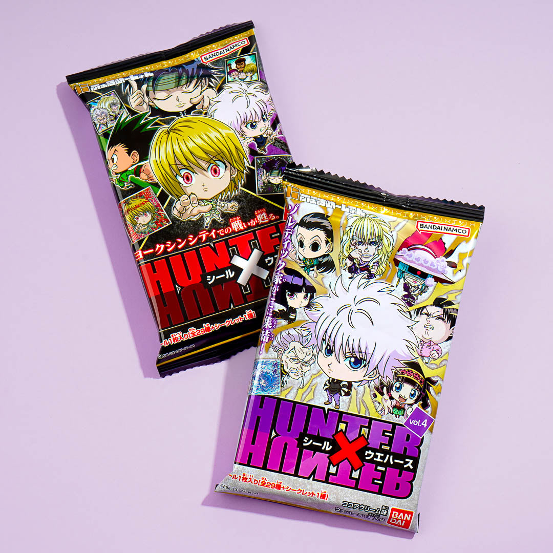Hunter X Hunter Niformation Aufkleber mit Waffel Vol. 4