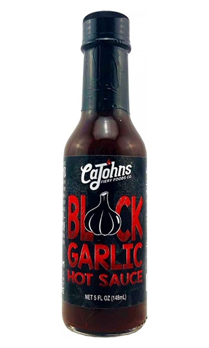 CaJohns schwarzer Knoblauch Chilisauce, 5oz