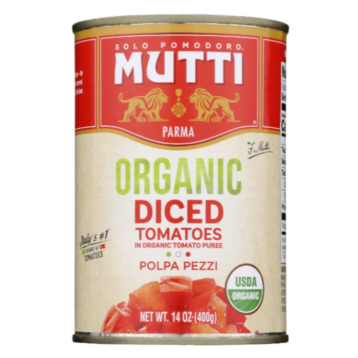 Mutti – Tomaten gewürfelt, 14 Oz – 6er Packung