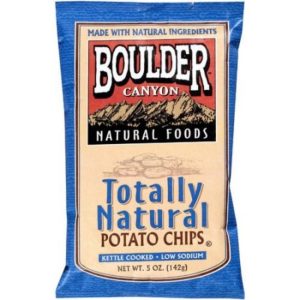 Boulder Canyon – Kettle Cooked Kartoffelchips ganz natürlich, 5 Unzen