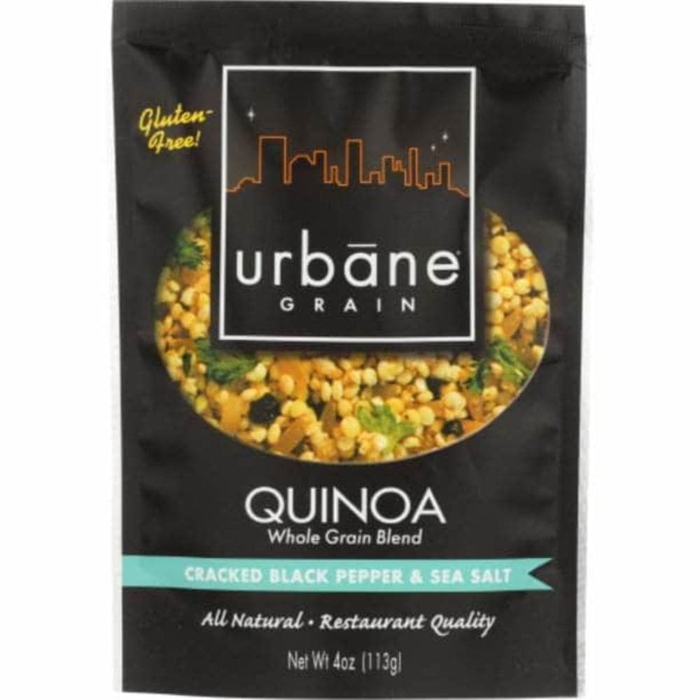 Urbane Grain – Gebrochener schwarzer Pfeffer & Meersalz Quinoa Blend