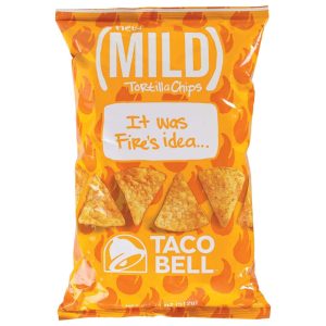 Taco Bell – Tortilla Chips, mild
