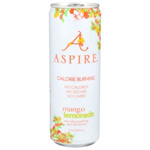 Aspire – Gesunde Energy Drinks Mango Limonade Single, 12 oz