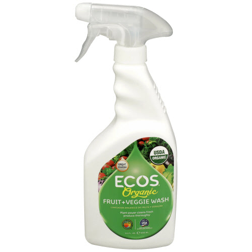 ECOS – Bio Gemüse waschen Haushaltsreiniger 22OZ (Packung mit 6)