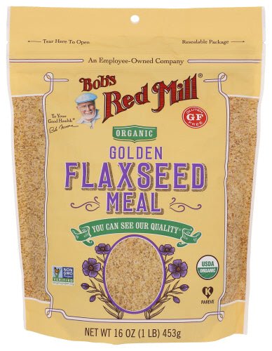 Leinsamen-Mahlzeit, golden, Bio, Bob's Red Mill