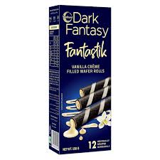 Dunkel Fantasy Fantasik Vanillecreme gefüllte Waffeln