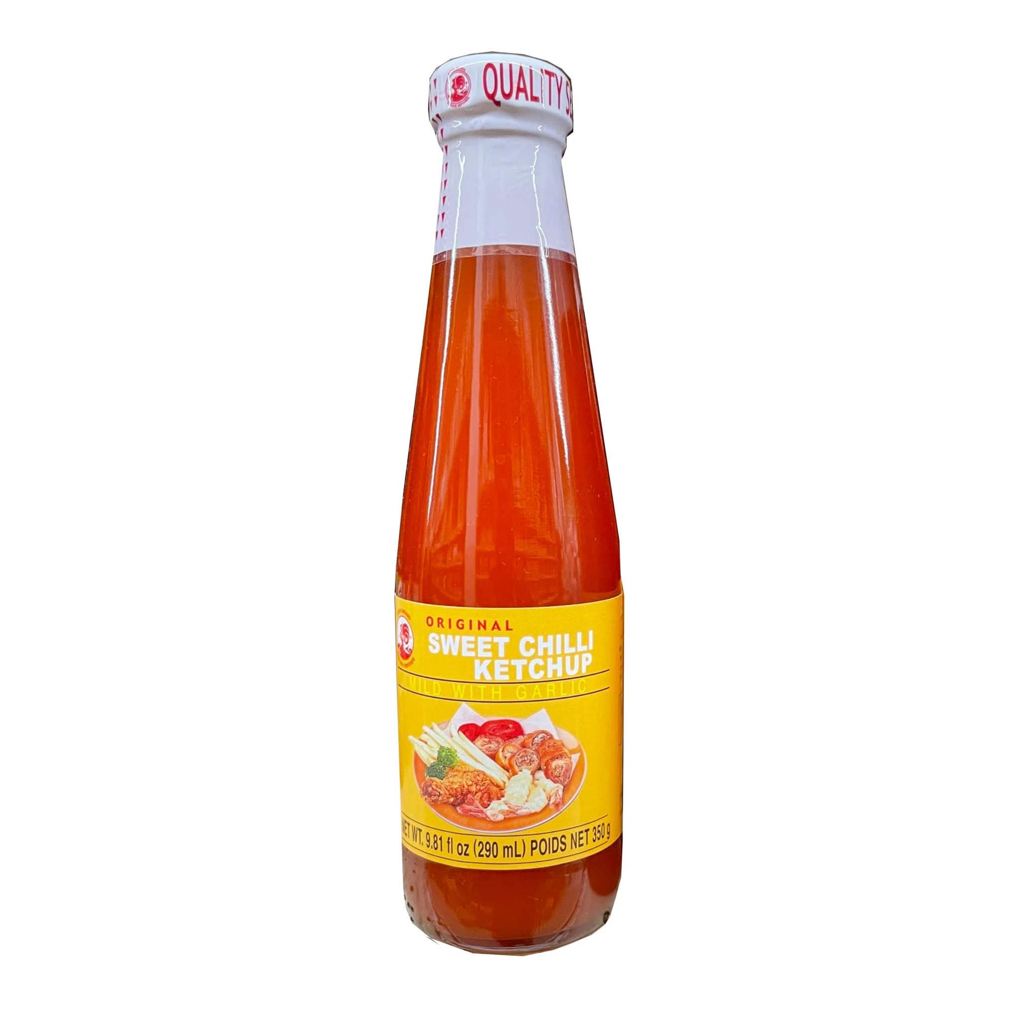 Cock Brand Original süß Chilli Ketchup Mild mit Knoblauch