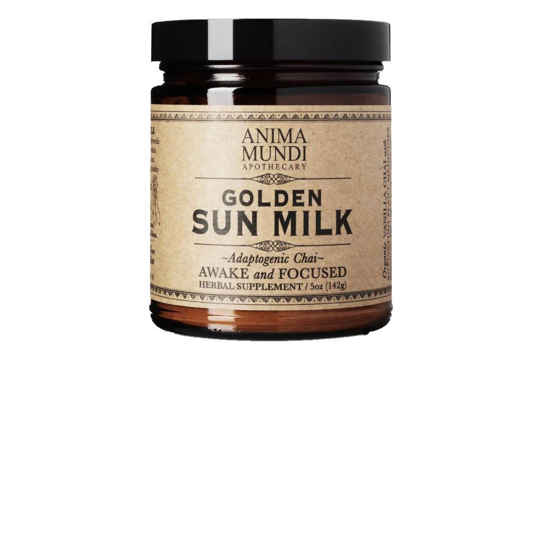 Goldene Sonne Milch, Cordyceps Chai Energizing – 4 Gläser x 5oz