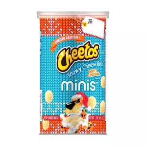 Cheetos Snowy Käsebällchen weiß cheddar minis – 42.5g