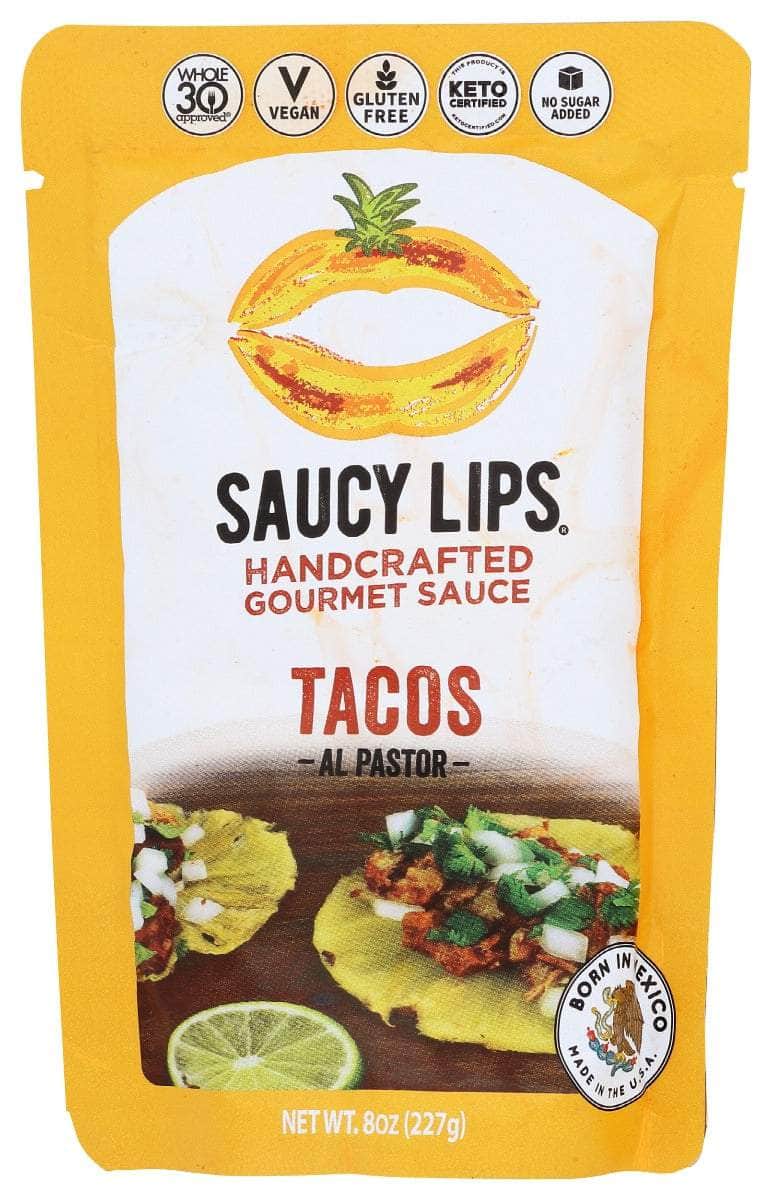 Saucy Lips: Taco Al Pasto Sauce, 8 Oz – Packung mit 6 Stück