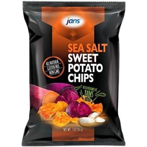 Jans – Sea Salz-Süßkartoffelchips – 3 Unzen