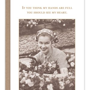 shannon martin design – volles Herz danke Karte