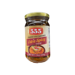 555 Sardinen im spanischen Stil Extra Würziges Maisöl