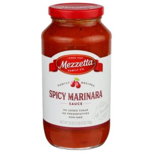 Mezzetta Soße Nudeln würzig Marinara, 25 Unzen – Packung mit 6