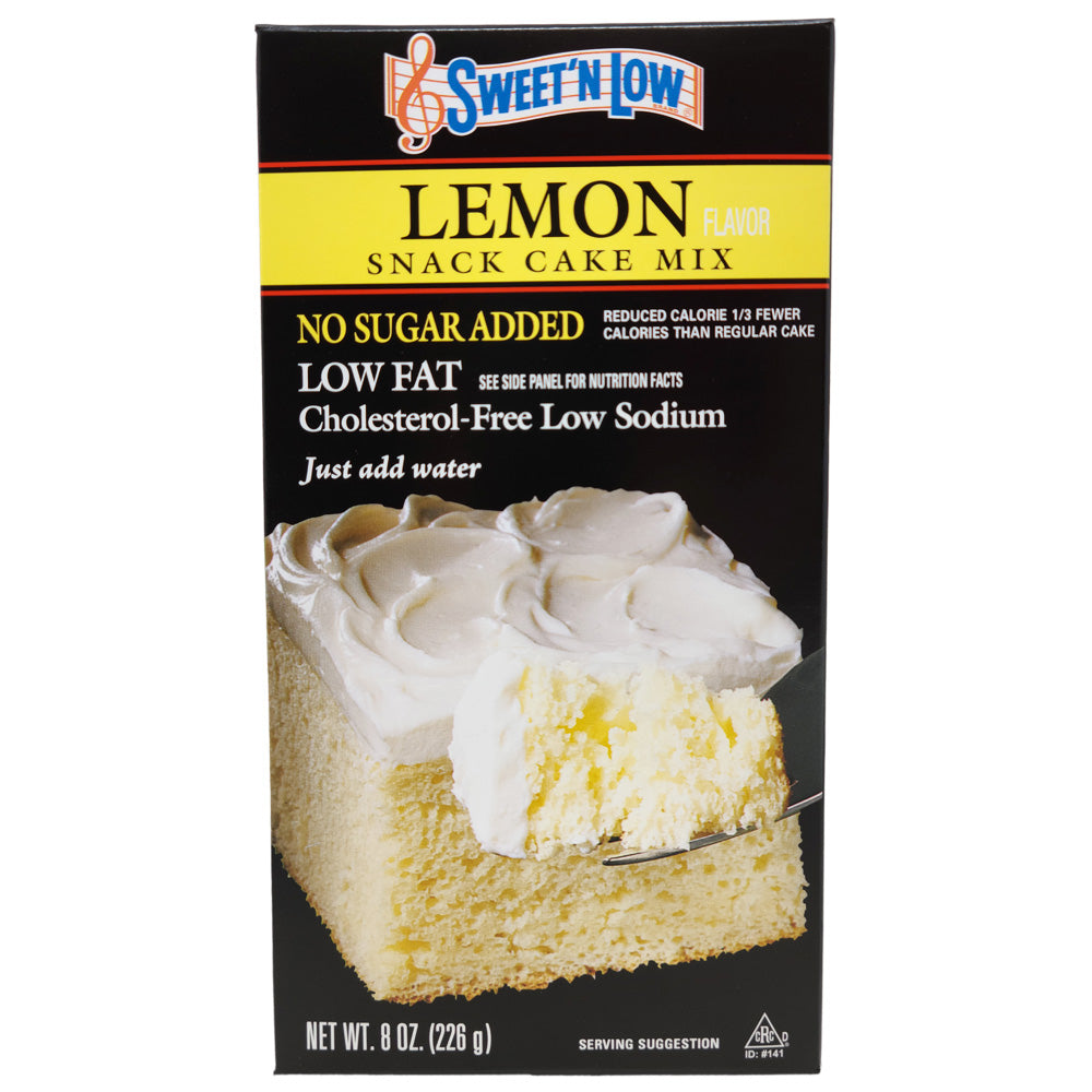 Süße N' Low Zitrone Snack-Kuchen Mix-8 Oz