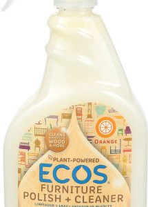 Ecos – Furniture Polish, Orangen, 22 Unzen – Packung mit 6 Stück