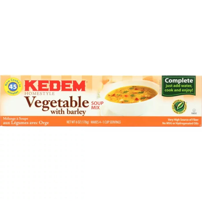 KEDEM – SOUP Mischung GEGETABLE CELLO 6 OZ – Packung mit 24 Stück