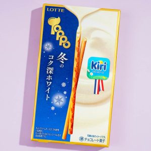 Toppo x Kiri Winterkeksstäbchen – weiße Schokolade