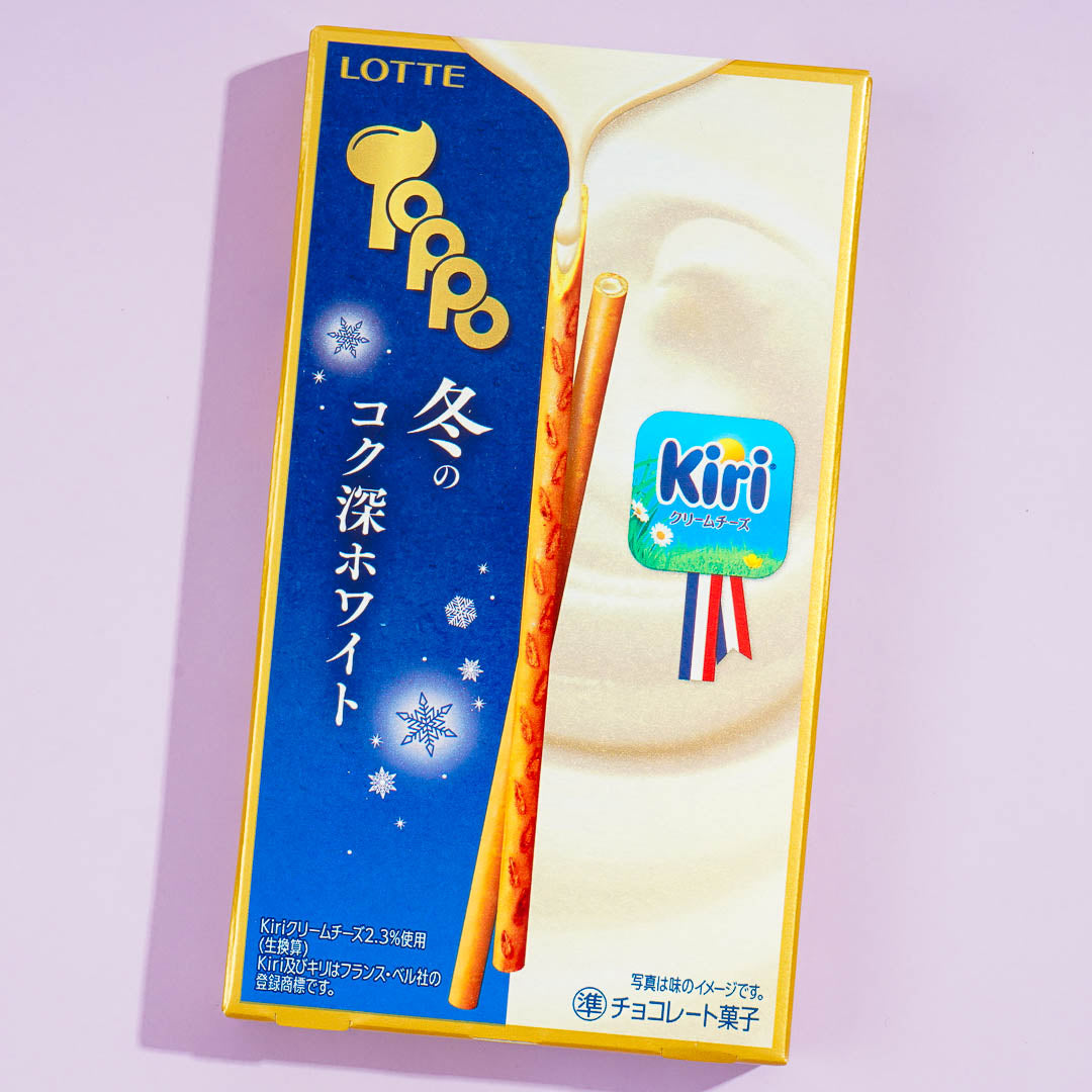 Toppo x Kiri Winter Keks Sticks – Weiße Schokolade