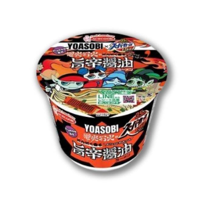 Acecook's Super Cup 1,5-mal × YOASOBI Würzige Sojasauce