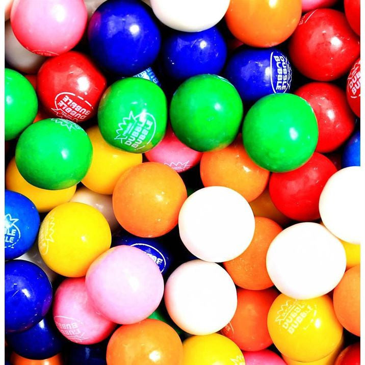 Dubble Bubble Gumballs sortiert