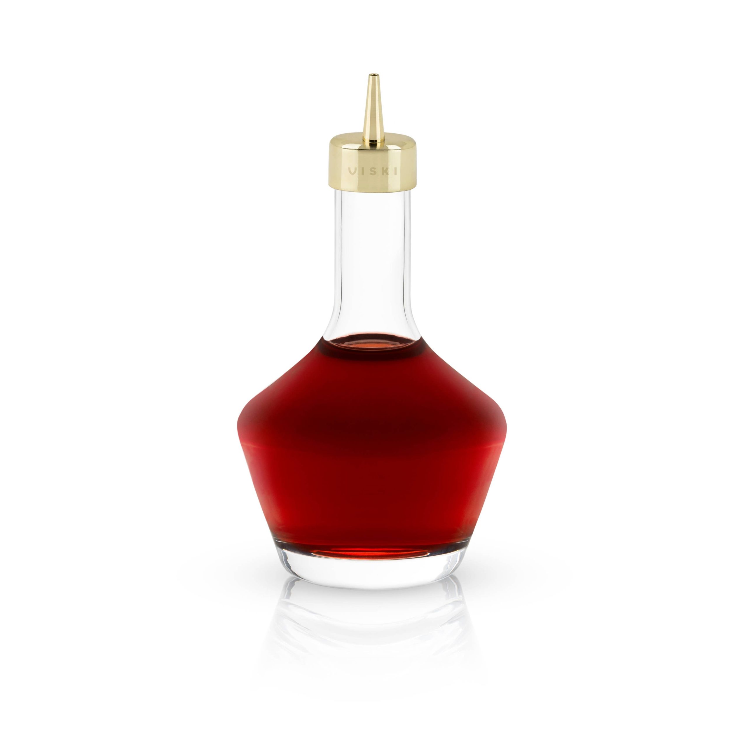 Viski – Belmont™ Bitters Bottle w/ Gold Stricher oben