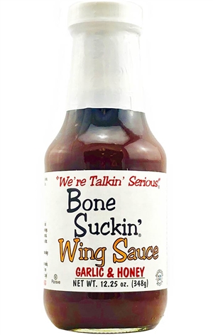 Bone Suckin Knoblauch & Honig Flügelsauce, 12,25 oz