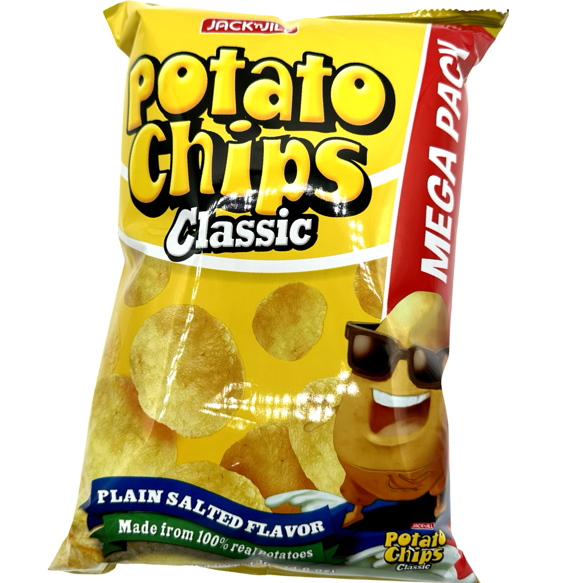 Jack & Jill Kartoffelchips klassisch (Megapackung) - 4,6 Unzen