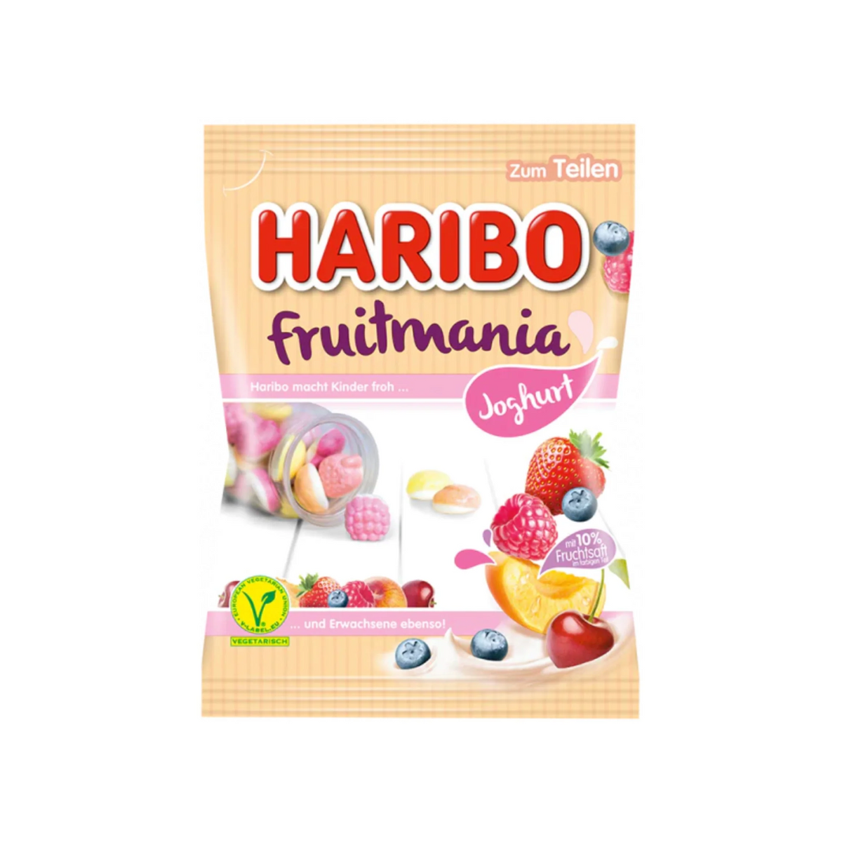 Haribo Fruitmania Joghurt 175g- Deutschland (Fall von 12)