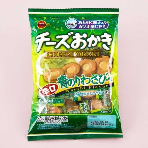 Bourbon Käse okaki Reis Cracker – nori wasabi