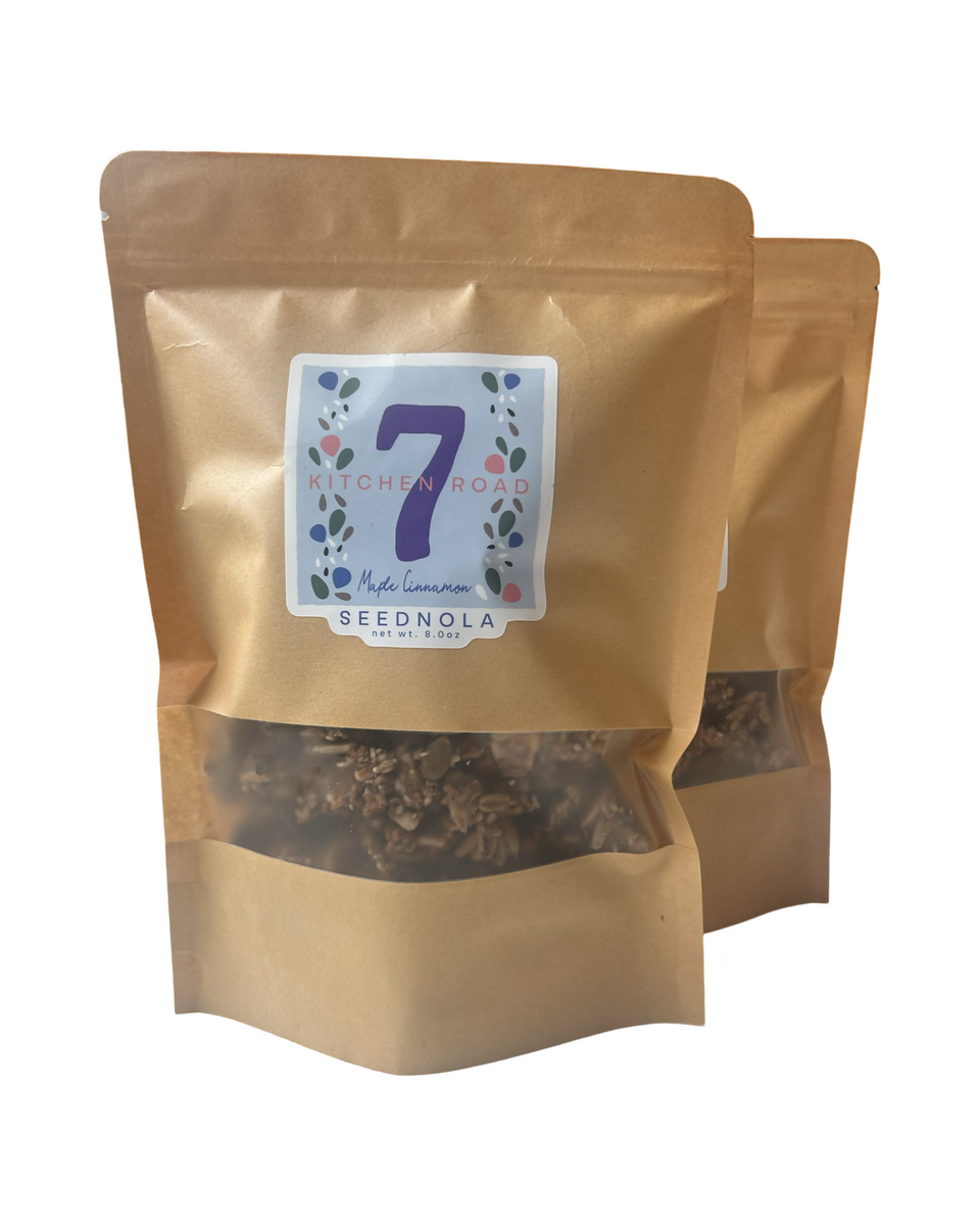 7 Kitchen Road Ahorn Zimt Seednola Packung – 3 Packungen x 8 Unzen