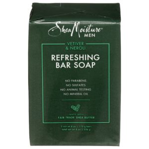 Sheamoisture Soap Bar Herren erfrischend 8 Unzen – Packung mit 3