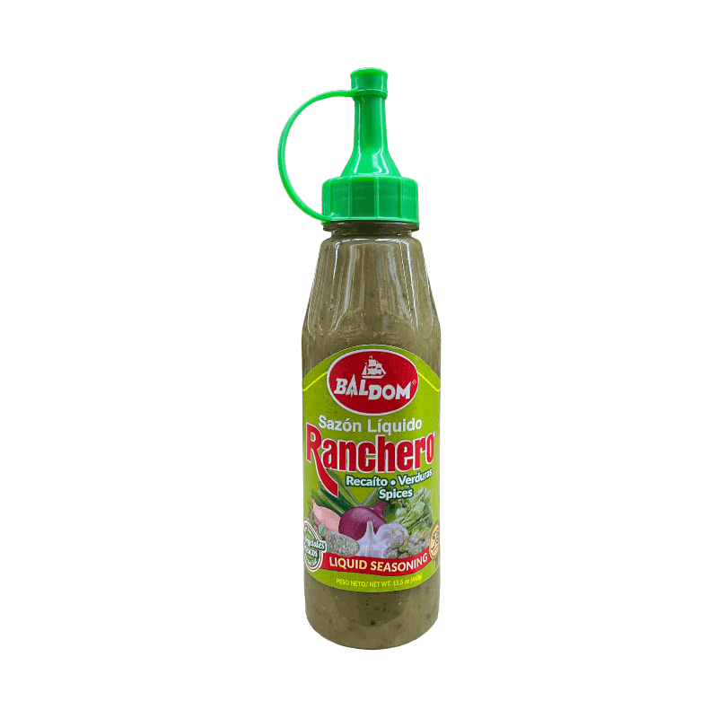 Baldom Sazon Liquid Ranchero Recaito-Verduras Gewürze (Flüssiges Gewürz)