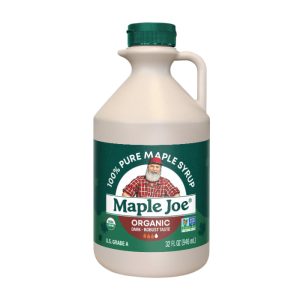 Maple Joe – Sirup Maple dunkel Bio, 32 Fl Oz – Packung mit 6 Stück