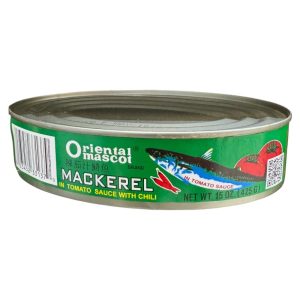 Oriental Mascot Mackerel (in Tomatensauce mit Chili)