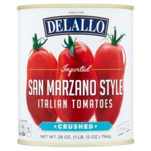 Delallo – zerstoßen Tomate San Marzano Stil, 28 Unzen Packung mit 12