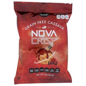 Novacrisp Chips Cassava bbq – – 1oz