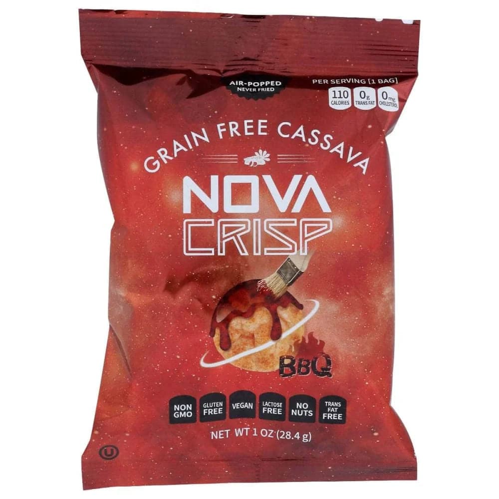 Novacrisp – Chips Cassava Bbq – 1 Unze