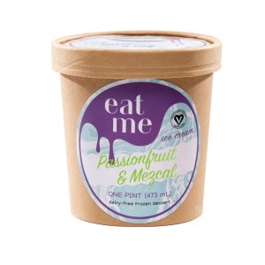 Passionfruit & Mezcal vegane Eiscreme Pints – 8 x – 16oz