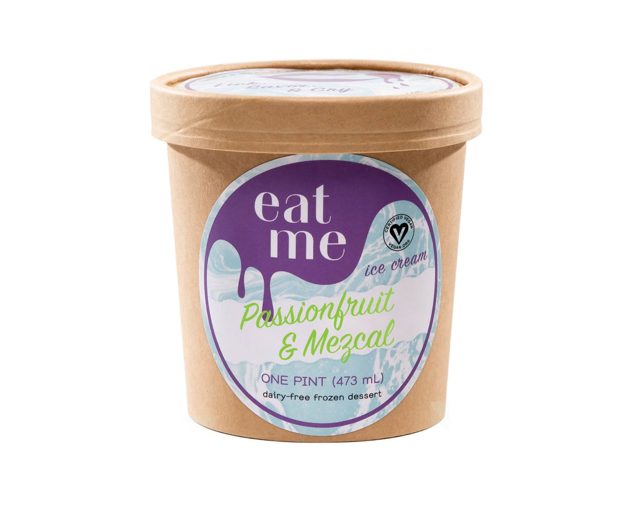 Passionfruit & Mezcal vegane Eiscreme Pints – 8 x – 16oz
